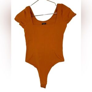 Brown Leotard Urban Outfitters
